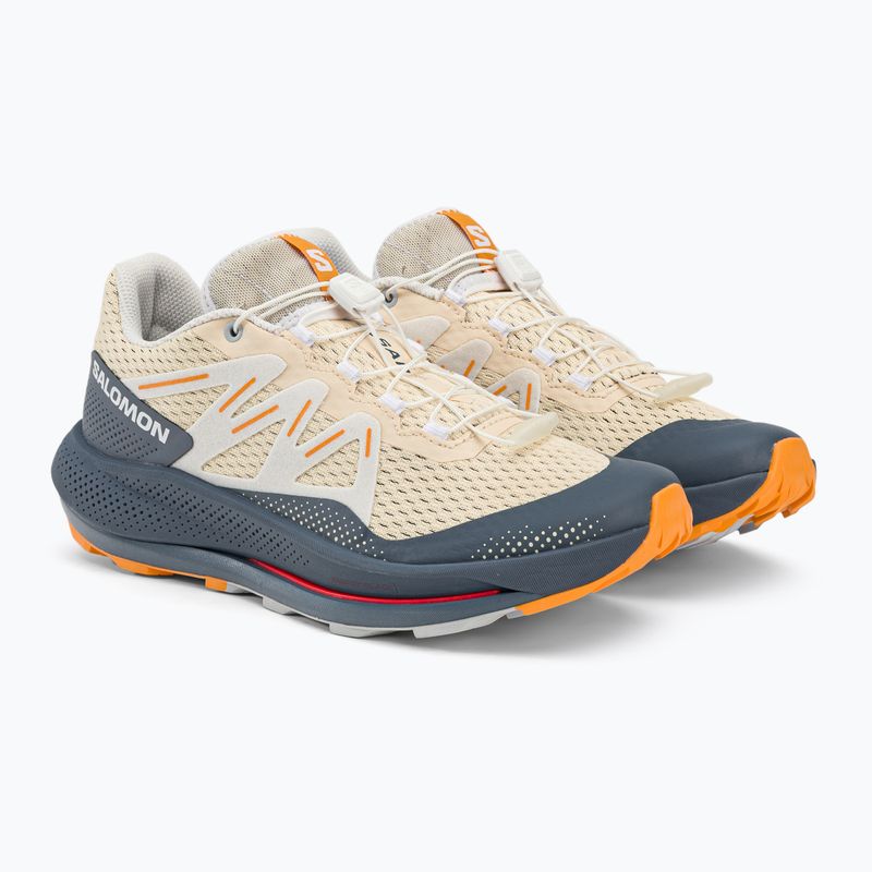 Dámska trailová obuv Salomon Pulsar Trail béžovo-šedá L47216 6
