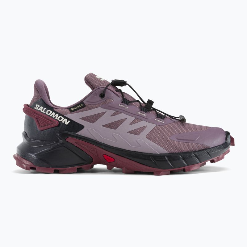 Dámska bežecká obuv Salomon Supercross 4 GTX purple L47119900 4