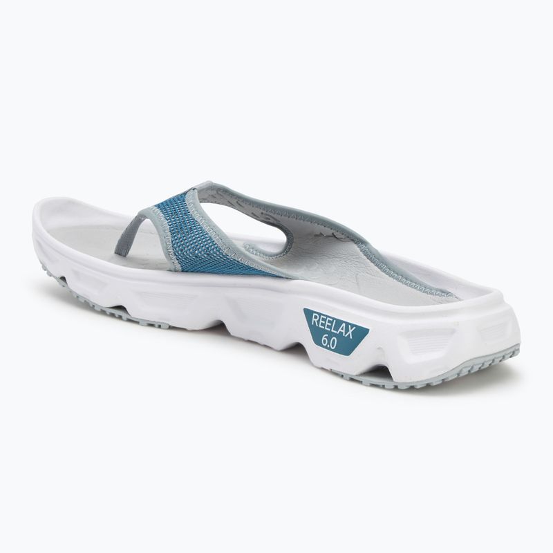 Pánske žabky Salomon Reelax Break 6.0 blue ashes/white/pearl blue 3