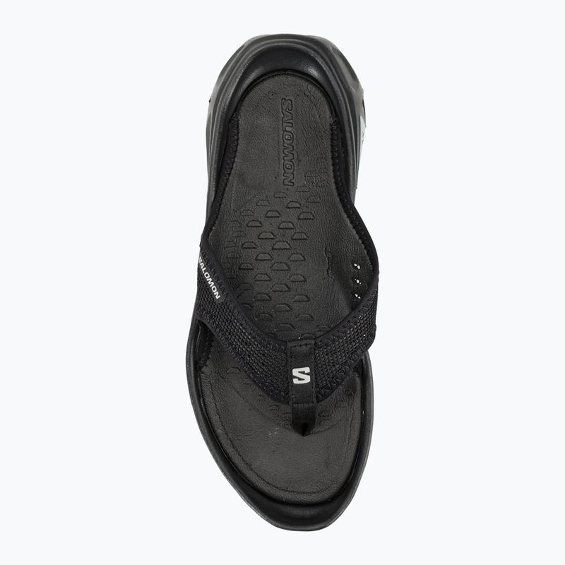 Salomon Reelax Break 6.0 pánske žabky black/black/alloy 8