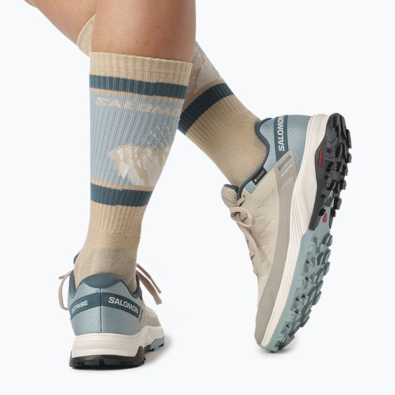 Dámske trekové topánky Salomon Outrise GTX beige L47142700 18