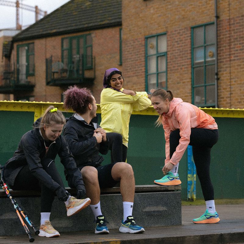 Pánska bežecká obuv Salomon Aero Glide blue ashes/dark sapphire/sunny lime 18