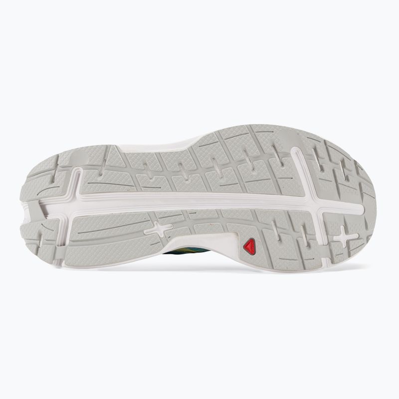 Pánska bežecká obuv Salomon Aero Glide blue ashes/dark sapphire/sunny lime 5