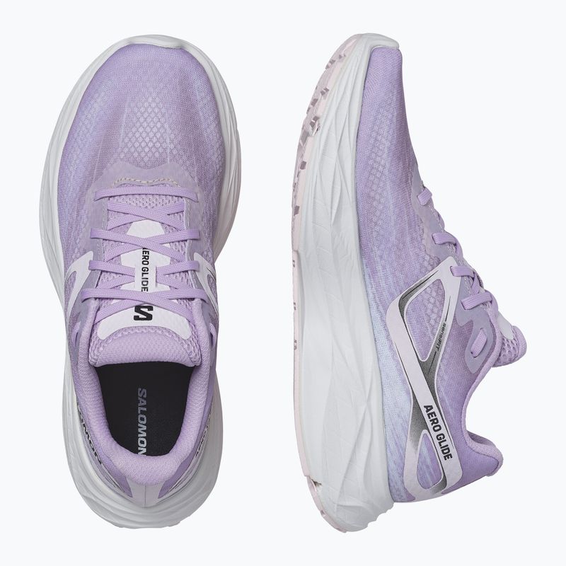 Dámska bežecká obuv Salomon Aero Glide orchid bloom/cradle pink/white 13
