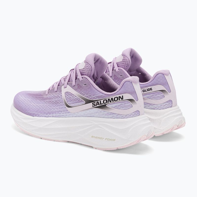 Dámska bežecká obuv Salomon Aero Glide orchid bloom/cradle pink/white 3