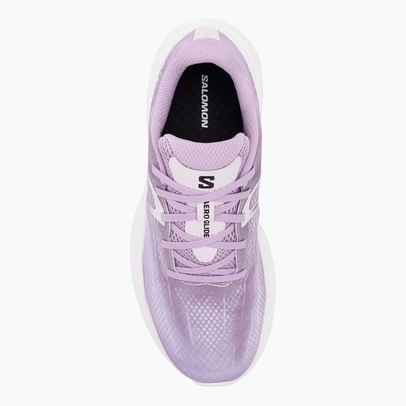 Dámska bežecká obuv Salomon Aero Glide orchid bloom/cradle pink/white 6