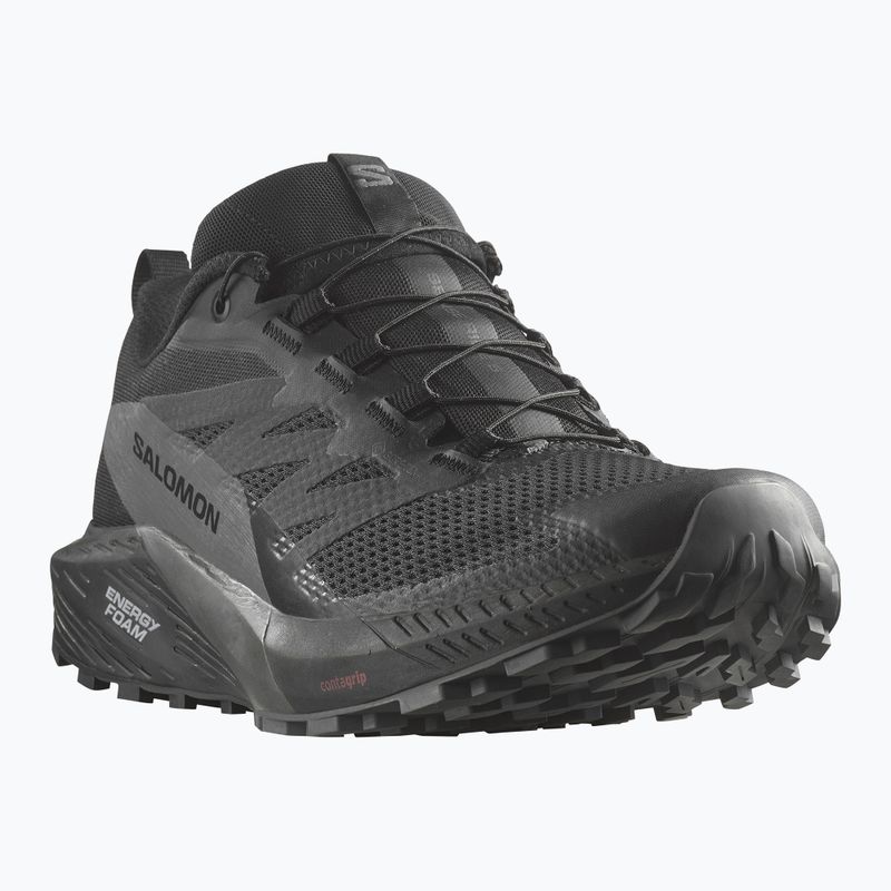 Pánska bežecká obuv Salomon Sense Ride 5 GTX black/magnet/black 8