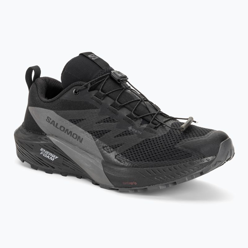 Pánska bežecká obuv Salomon Sense Ride 5 GTX black/magnet/black