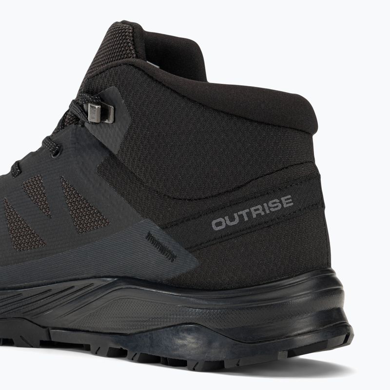Salomon Outrise Mid GTX pánske trekové topánky black L47143500 10