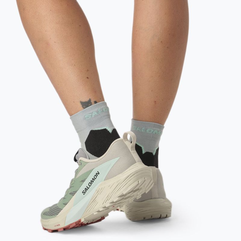 Salomon Sense Ride 5 Lily Pad/Rainy Day/Bleached Aqua dámska bežecká obuv L47212300 4