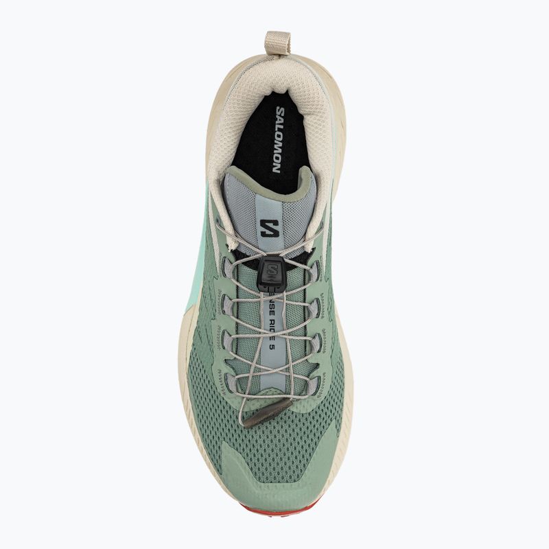 Salomon Sense Ride 5 Lily Pad/Rainy Day/Bleached Aqua dámska bežecká obuv L47212300 8