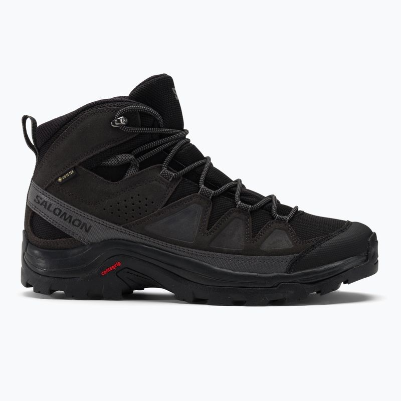 Salomon Quest Rove GTX pánske trekové topánky black/phantom/magnet 2