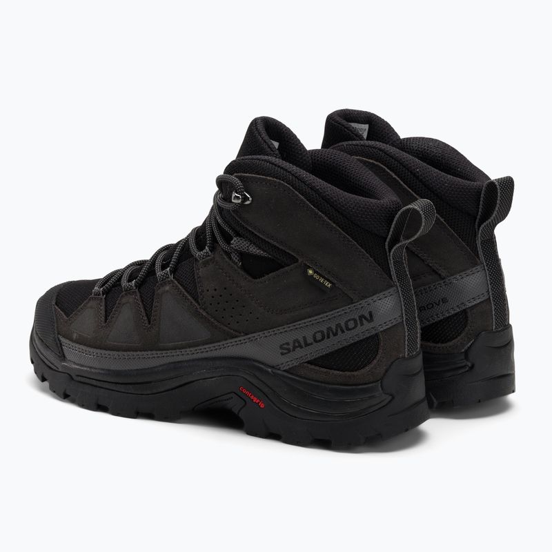 Salomon Quest Rove GTX pánske trekové topánky black/phantom/magnet 3
