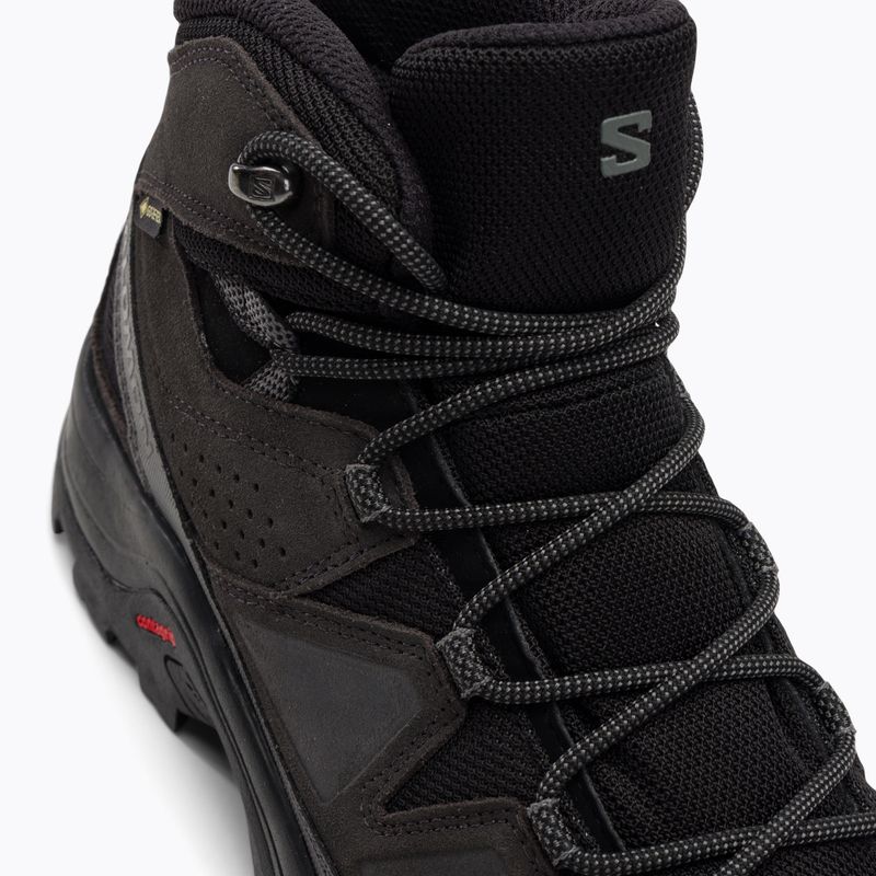 Salomon Quest Rove GTX pánske trekové topánky black/phantom/magnet 8