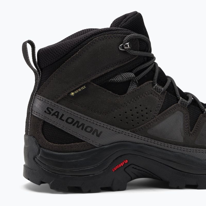 Salomon Quest Rove GTX pánske trekové topánky black/phantom/magnet 9