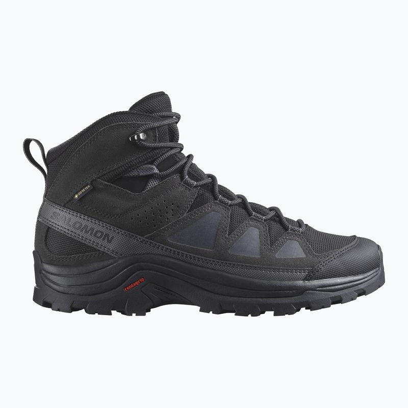 Salomon Quest Rove GTX pánske trekové topánky black/phantom/magnet 11