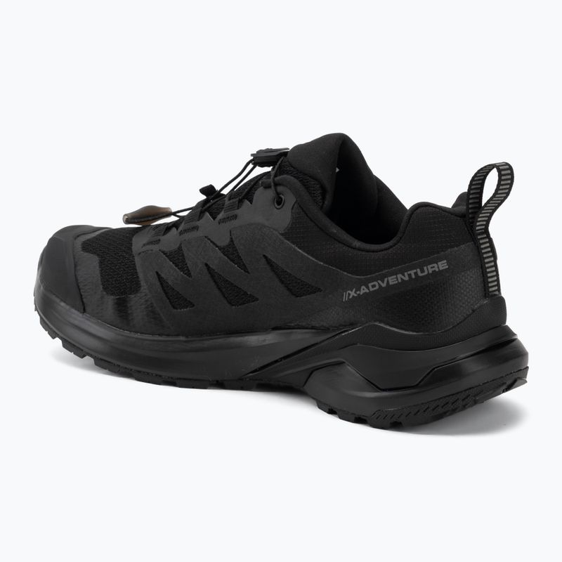 Pánske turistické topánky Salomon X-Adventure GTX Black/Black/Black 3