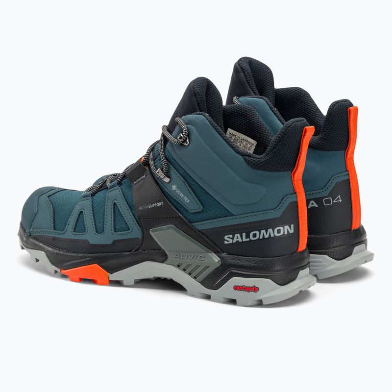 Pánske trekové topánky Salomon X Ultra 4 Mid GTX stargazer/black/s 3
