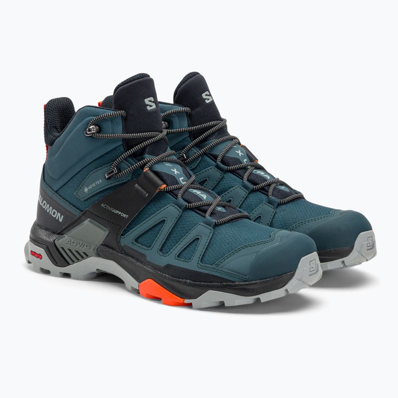 Pánske trekové topánky Salomon X Ultra 4 Mid GTX stargazer/black/s 4
