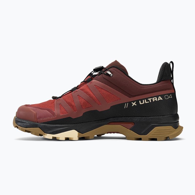 Pánske trekové topánky Salomon X Ultra 4 GTX bordová L47352700 10