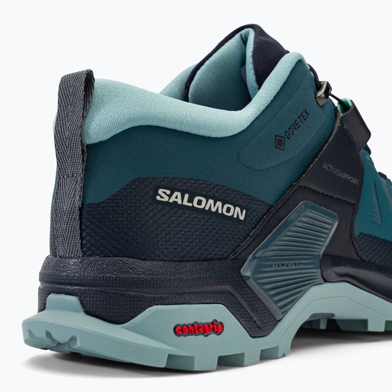 Dámske trekové topánky Salomon X Ultra 4 GTX navy blue L47352900 10