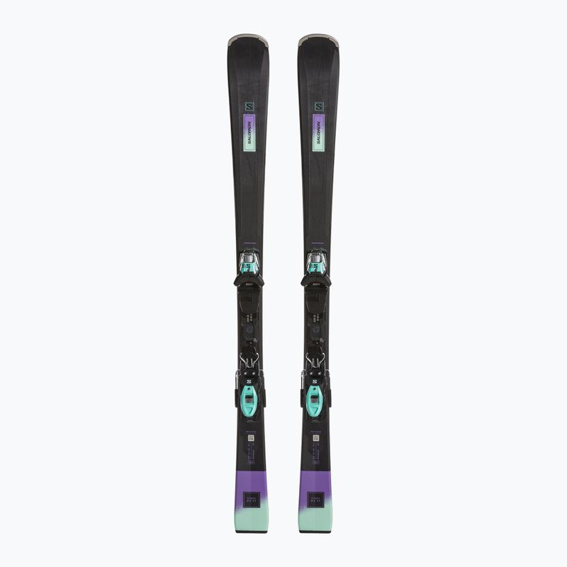 Dámske zjazdové lyže Salomon S/Max N6 XT + M10 GW black/paisley purple/beach glass