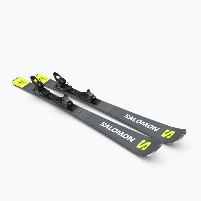 Salomon S/Max 6 + M10 GW L80 castelrock/safety yellow/white zjazdové lyže 6