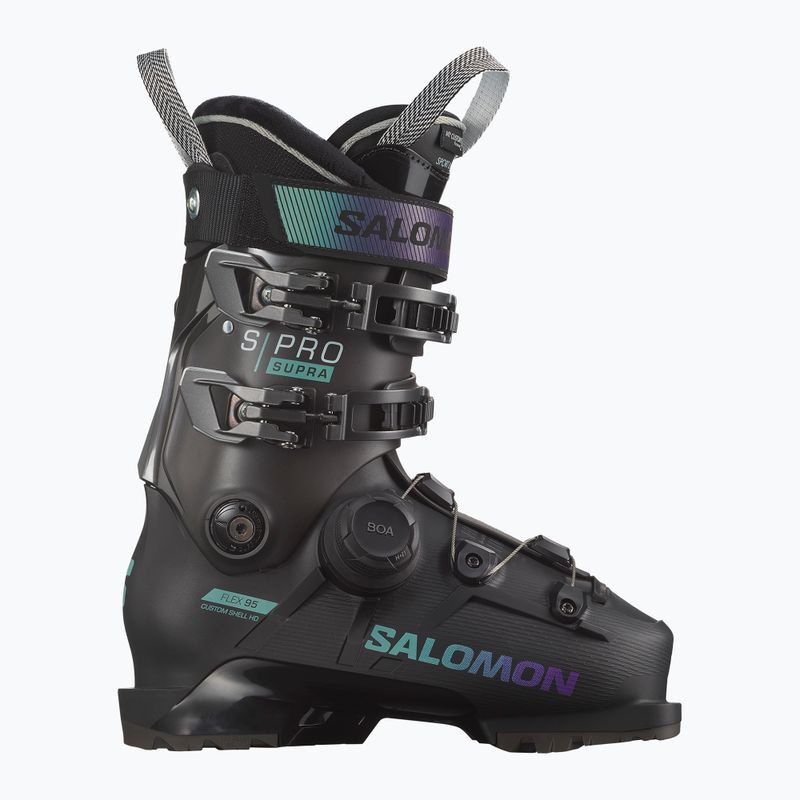 Dámske lyžiarske topánky Salomon S Pro Supra Boa 95 W black/beluga/spearmint 6