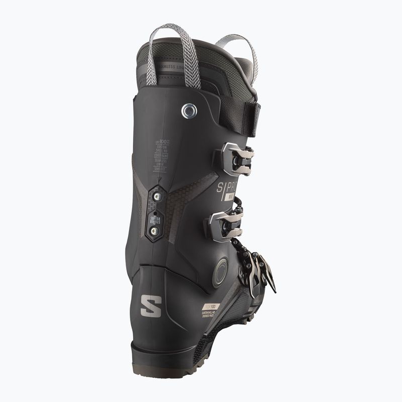 Pánske lyžiarske topánky Salomon S Pro MV 100 black/titanium met./belle 8