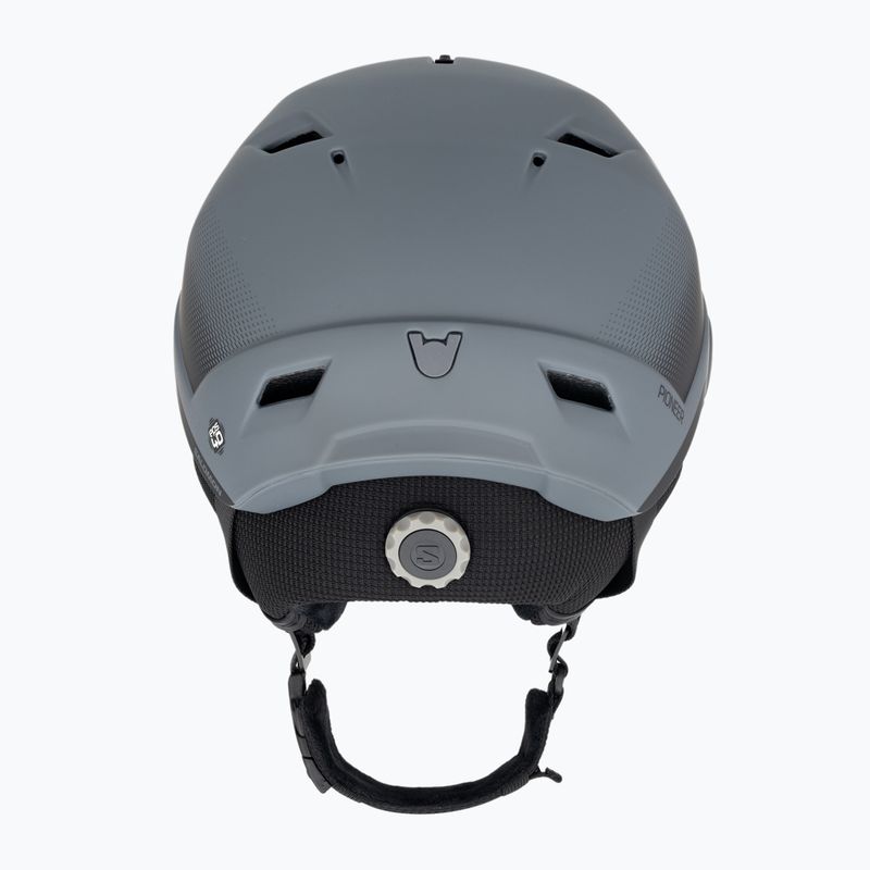 Salomon Pioneer LT Visor S2 lyžiarska prilba ebony/red 3