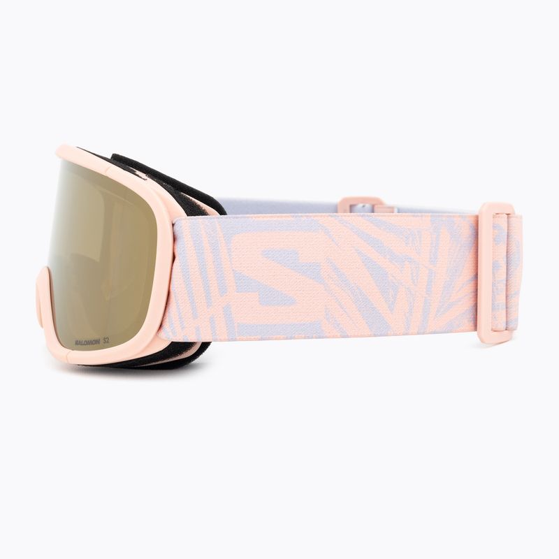 Detské lyžiarske okuliare Salomon Lumi Flash tropical peach/flash gold 4