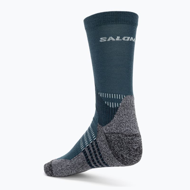 Salomon X Ultra Access Crew 2 páry trekingových ponožiek Quarry/stargazer 3
