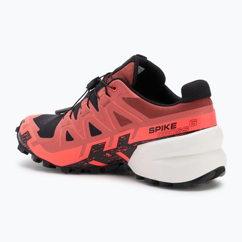 Pánske bežecké topánky Salomon Spikecross 6 GTX cow hide/black/neon flame 3