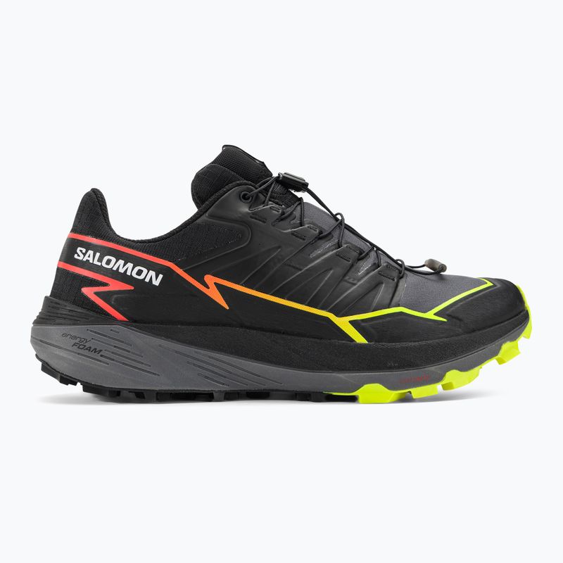 Salomon Thundercross pánska bežecká obuv black/quiet shade/fiery coral 3