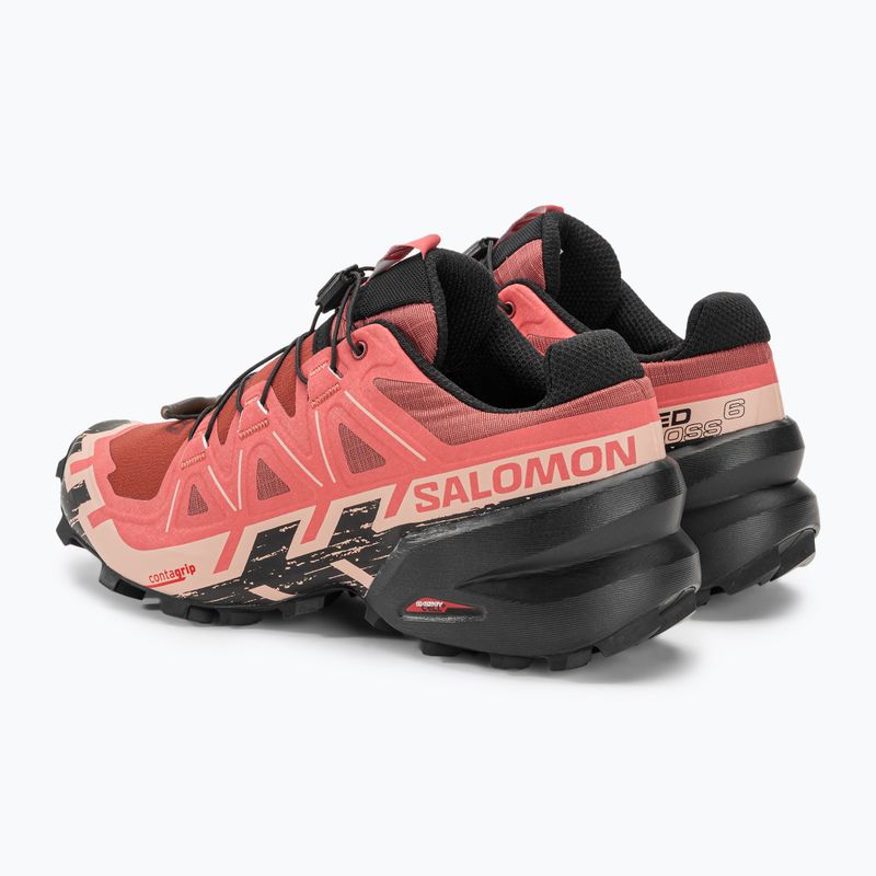 Salomon Speedcross 6 dámska bežecká obuv cow hide/black/english rose 6