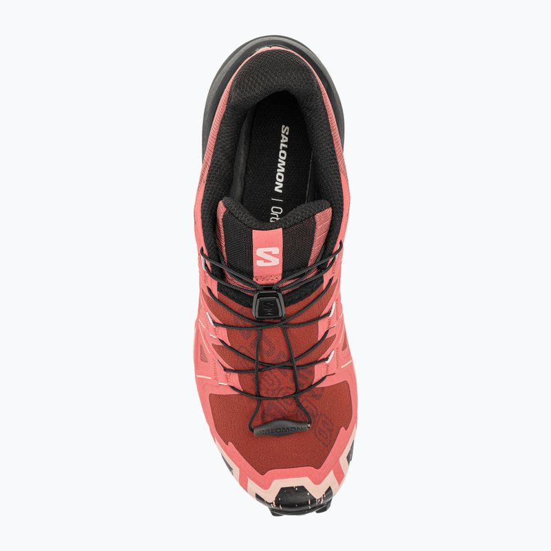 Salomon Speedcross 6 dámska bežecká obuv cow hide/black/english rose 9