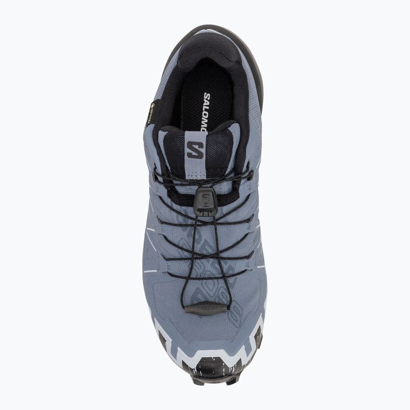 Dámske bežecké topánky Salomon Speedcross 6 GTX flint/black/heat 5