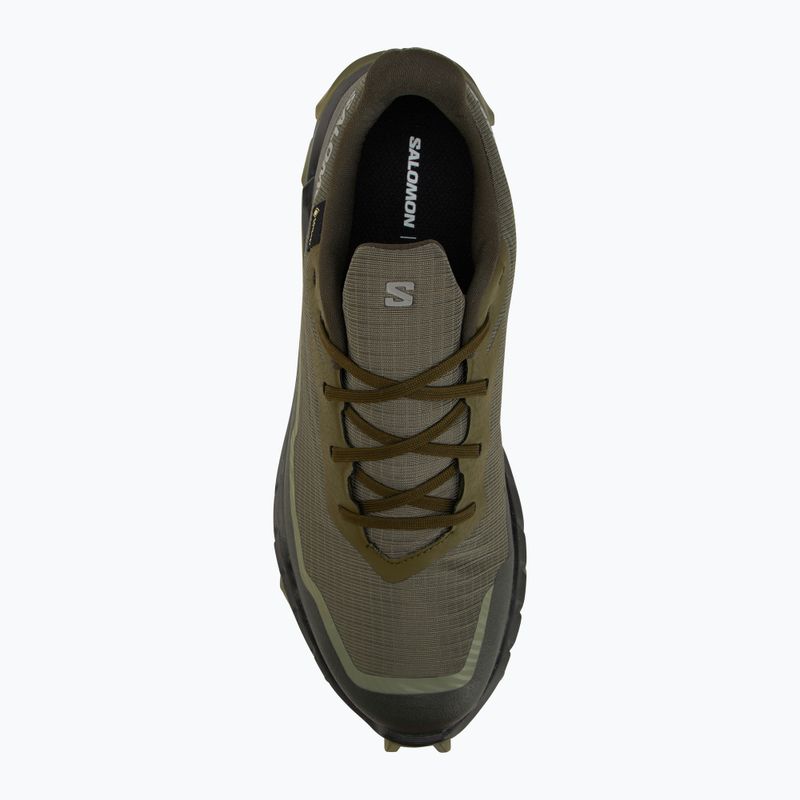 Pánske bežecké topánky Salomon Alphacross 5 GTX olive night/black 5