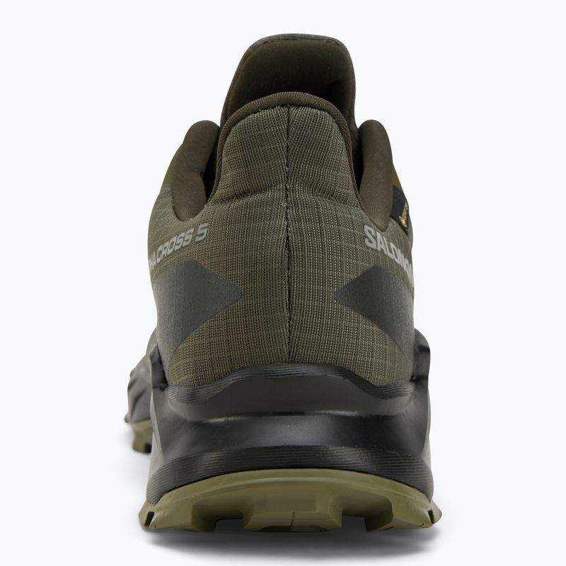 Pánske bežecké topánky Salomon Alphacross 5 GTX olive night/black 6