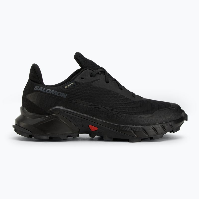 Dámske bežecké topánky Salomon Alphacross 5 GTX black/black/ebony 2