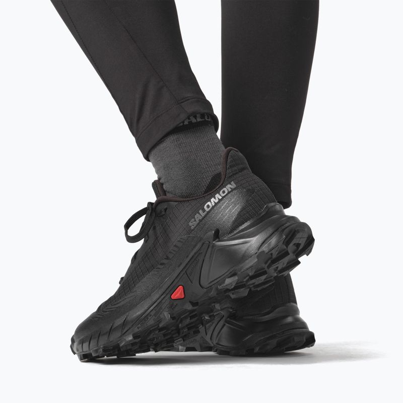 Dámske bežecké topánky Salomon Alphacross 5 black/black/ebony 3