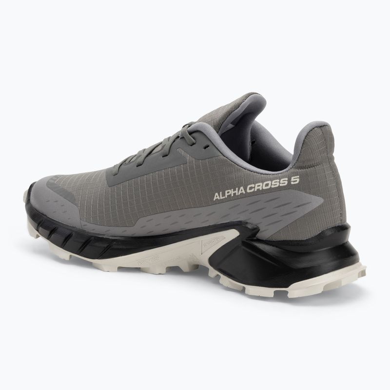 Pánske bežecké topánky Salomon Alphacross 5 pewter/black/ghost 3