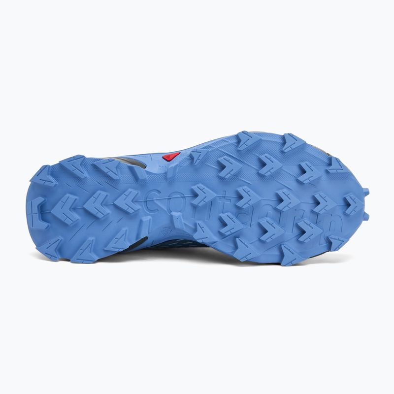 Dámska bežecká obuv Salomon Alphacross 5 bering sea/carbon/blue heron 4