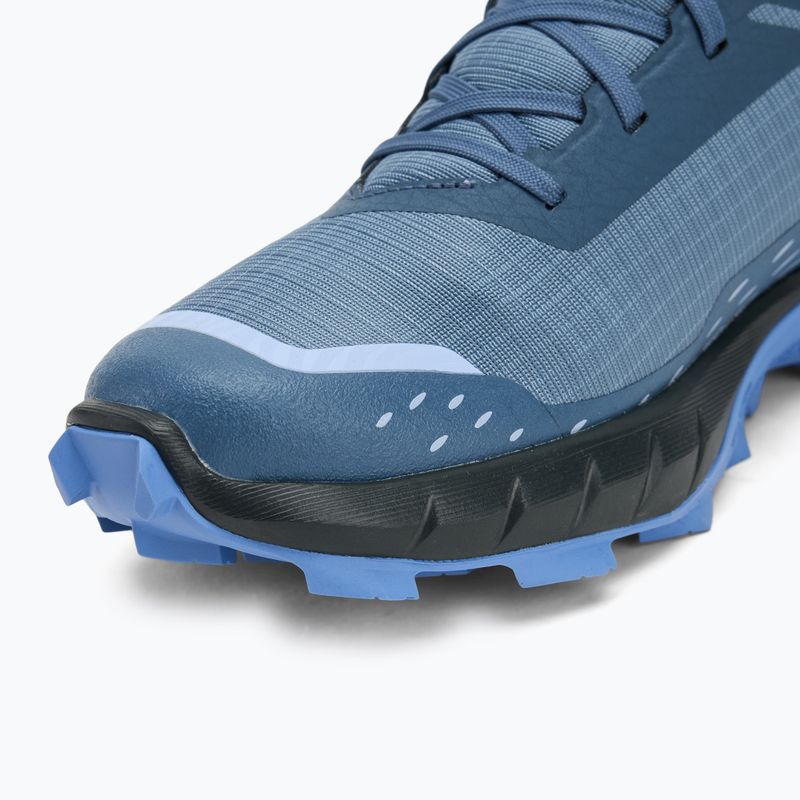 Dámska bežecká obuv Salomon Alphacross 5 bering sea/carbon/blue heron 7