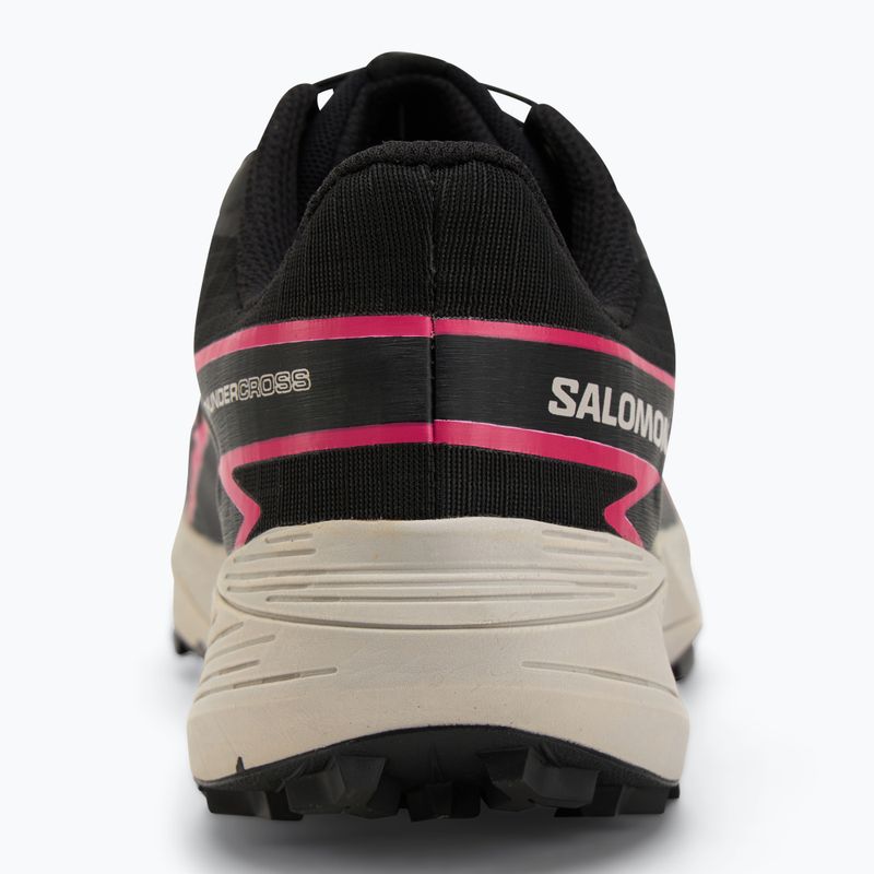 Dámske bežecké topánky Salomon Thundercoss GTX black/black/pink 6