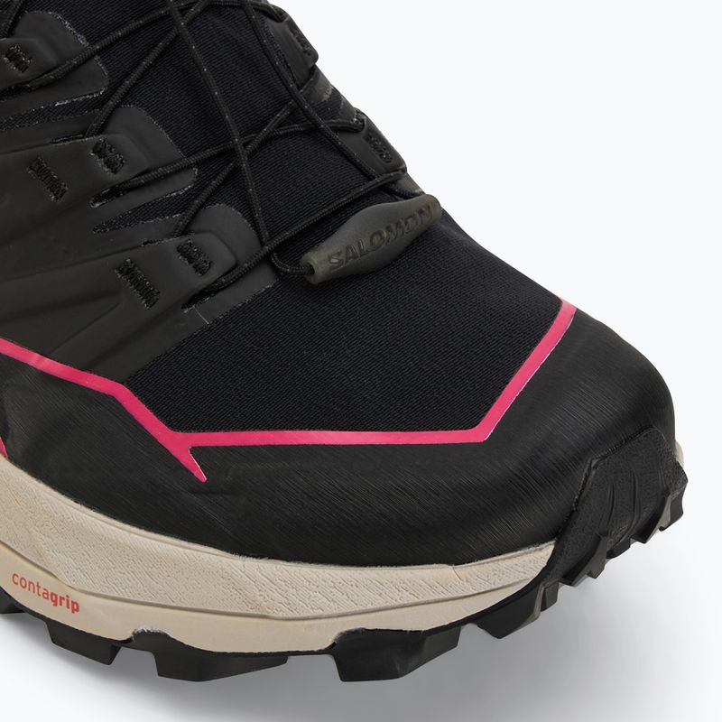 Dámske bežecké topánky Salomon Thundercoss GTX black/black/pink 7