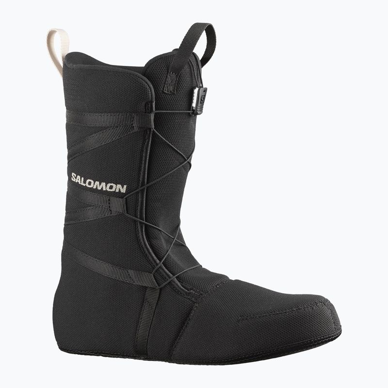 Pánske topánky na snowboard Salomon Faction Boa black/black /rainy day 9