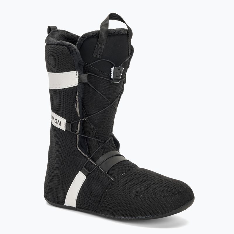 Pánske topánky na snowboard Salomon Launch Boa SJ Boa black/black/white 5