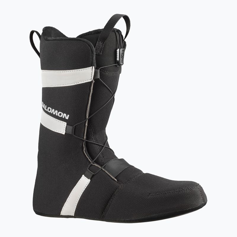 Pánske topánky na snowboard Salomon Launch Boa SJ Boa black/black/white 9