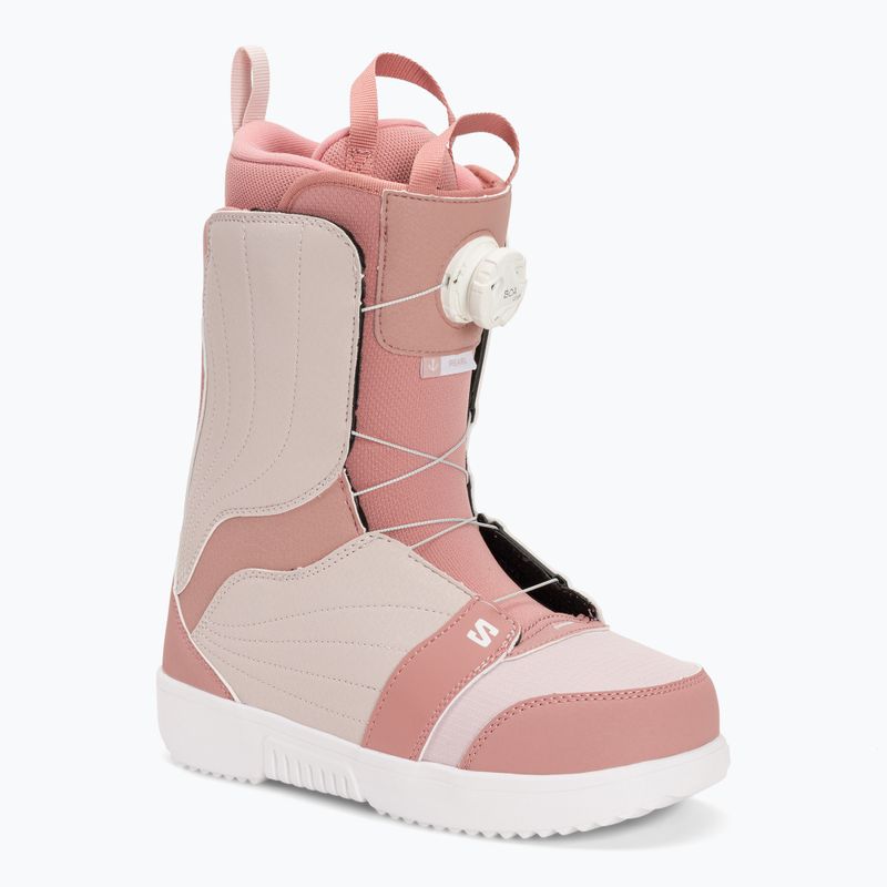 Dámske topánky na snowboard Salomon Pearl Boa ash rose/lilac ash/white